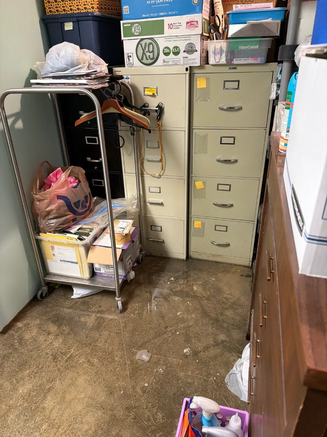 After-hours dry-out at Center Grove commercial property