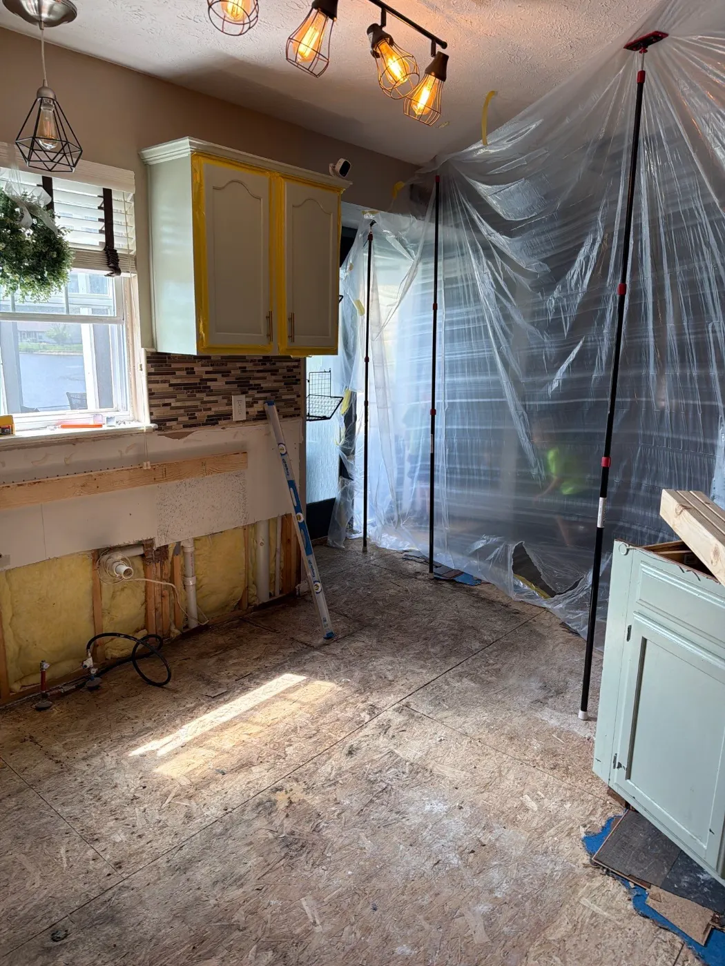 Residential restoration project in Center Grove, Hamilton County Indiana